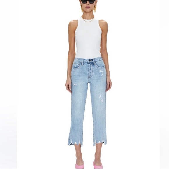 NWT Pistola Charlie Ripped Straight-Leg Jeans in Ruthless sz 31 - Picture 8 of 10